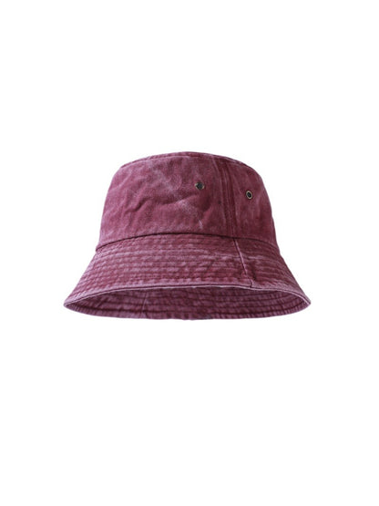 Haila Everyday Washed Bucket Hat folded to show fabric softness