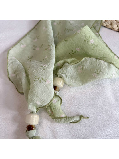 Scarvii - Retro Delicate Bloom Fashion Scarf
