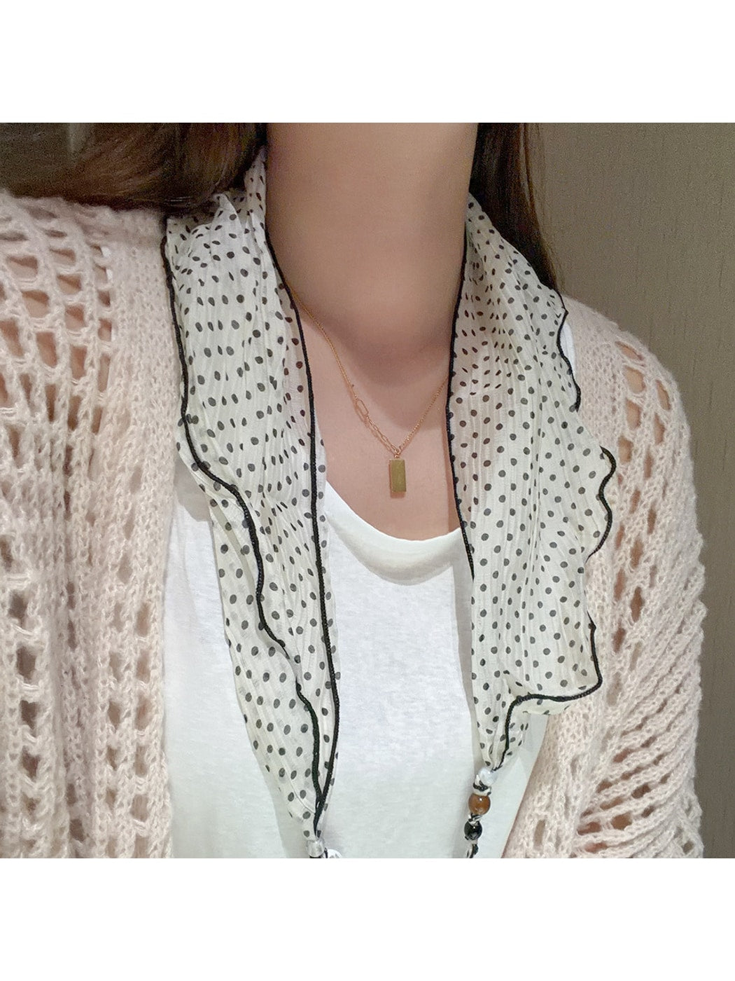 Scarvii - Elegant Lightweight Neck Accent Scarf