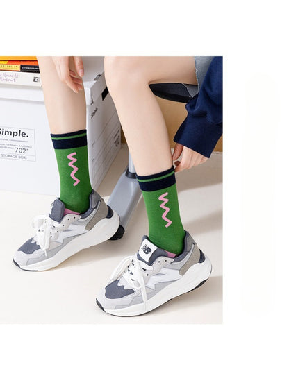 Rufia - Quirky Cartoon Crew Socks