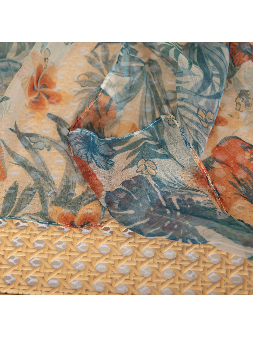 Scarvii - Soft Botanical Floral Print Scarf