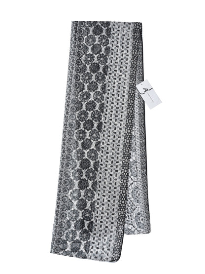 Scarvii - Soft Boho Flowy Thin Scarf