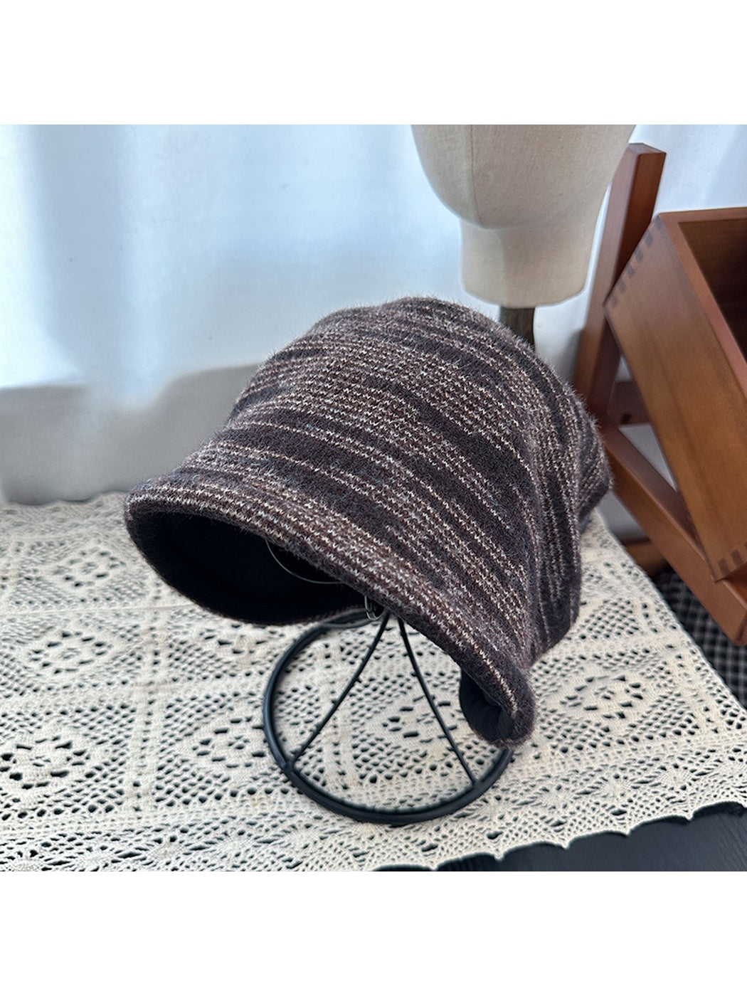 Haila - Round Crown Slouchy Beanie