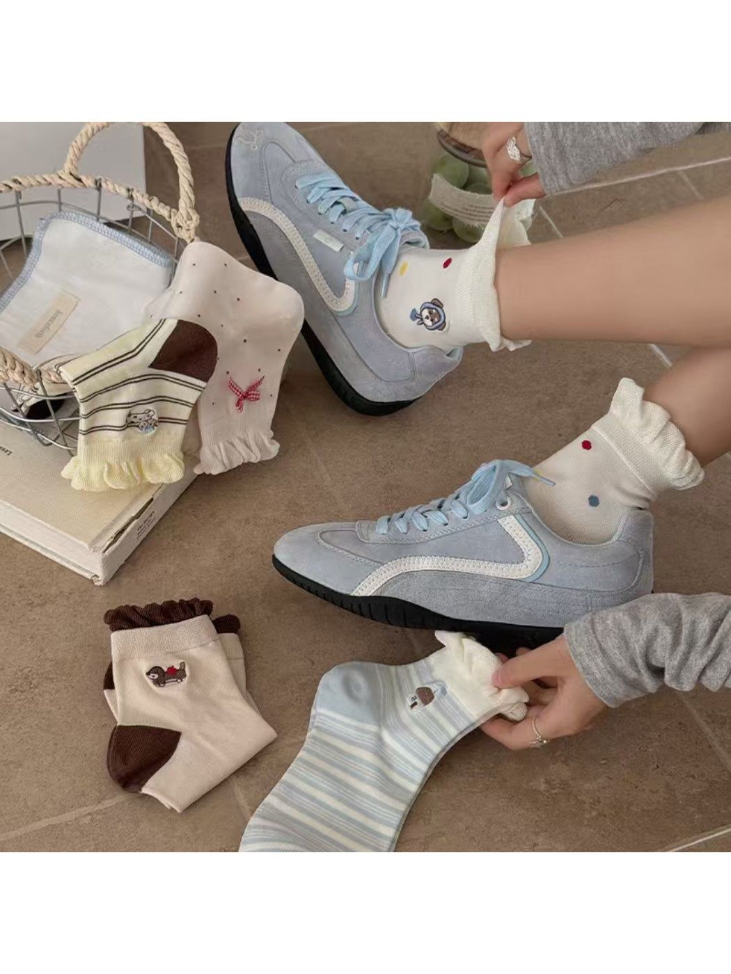 Rufia - Playful Character Crew Socks product image 1