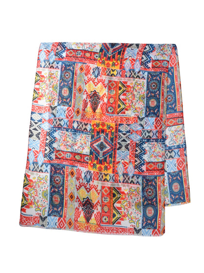 Scarvii – Boho Patchwork Print Scarf