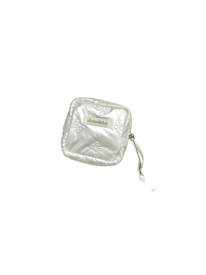 Cosbai - Mini Heart-Patterned Makeup Pouch