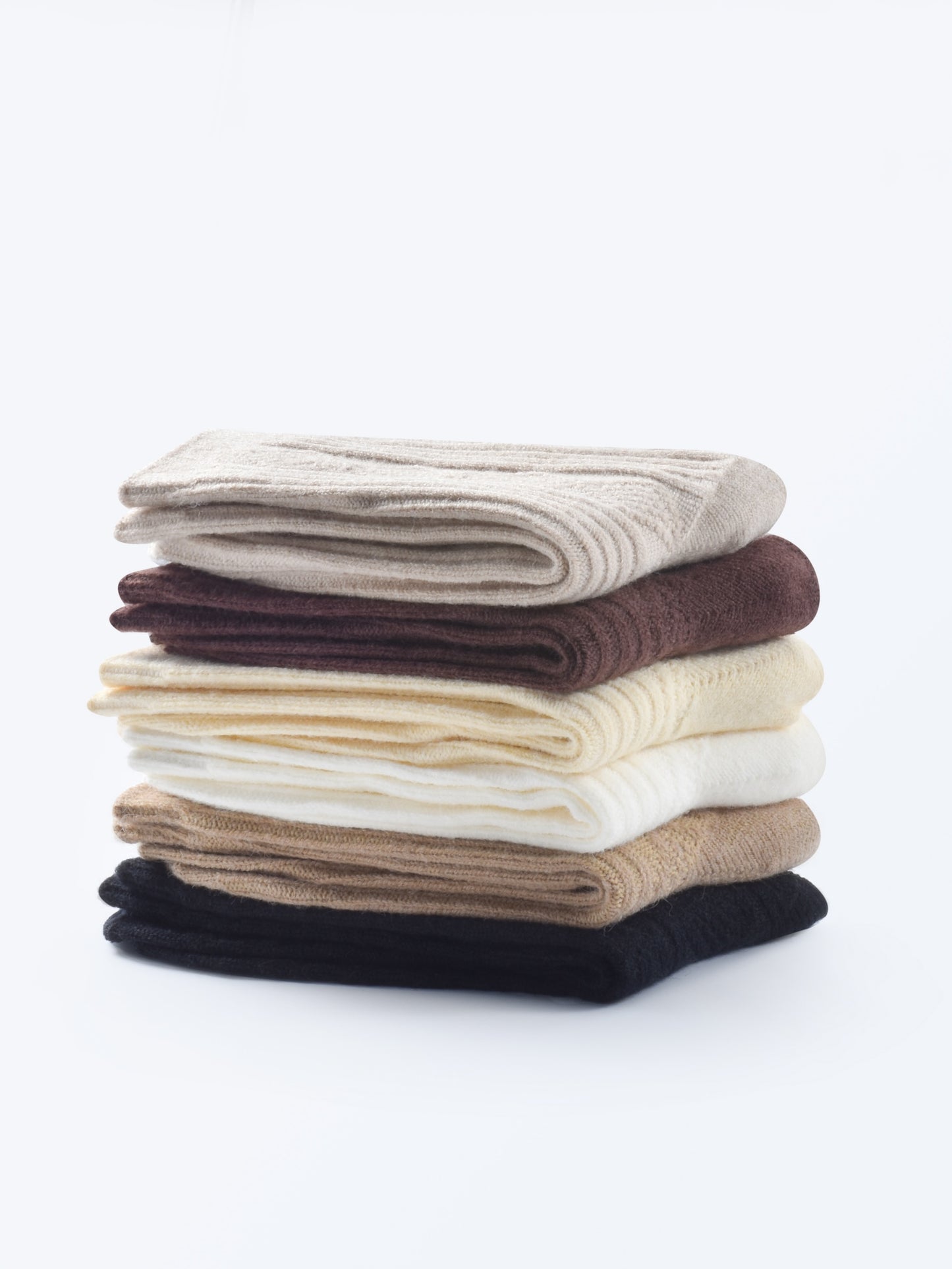 Rufia - Solid Color Mid-Calf Socks