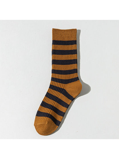 Rufia - Cozy Ribbed Stripe Crew Socks product image 6