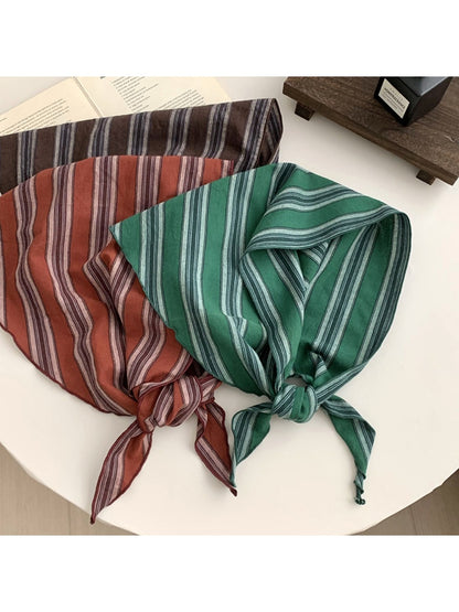 Scarvii - Classic Striped Scarf - Versatile Retro Neckwear