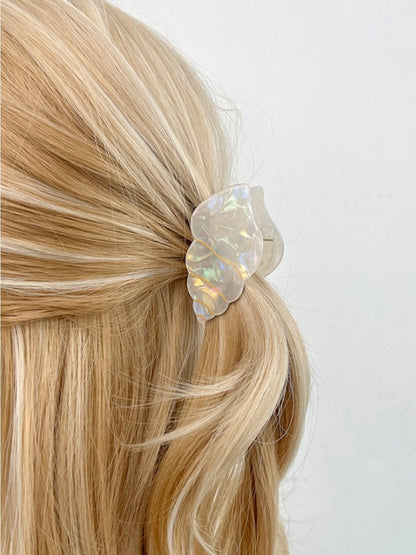 Clio - Acrylic Conch-Shaped Hair Clips - Sweet & Cute
