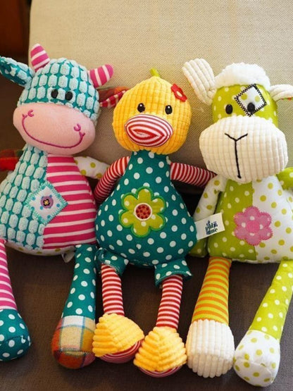 Kawai Cartoon Animal Plush Toys color options