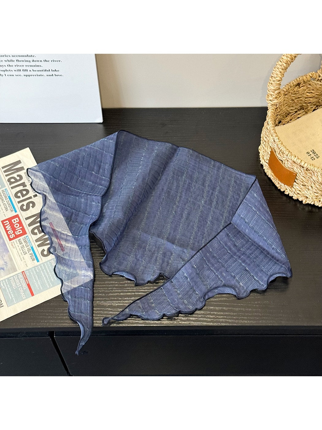 Scarvii - Simple Solid Color Triangle Bandana