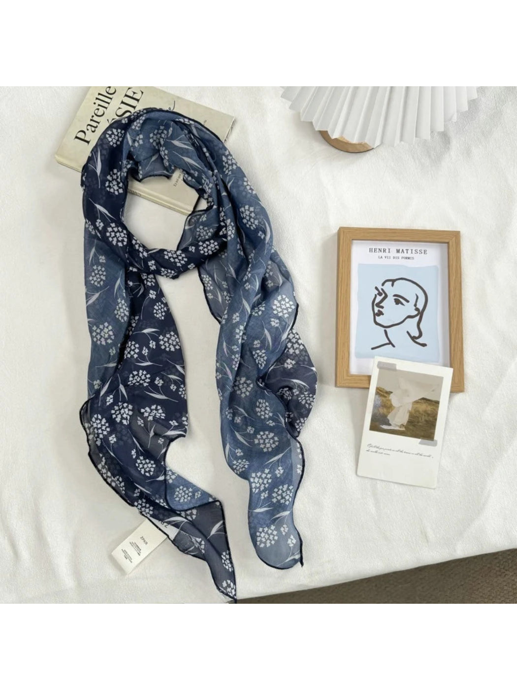 Scarvii - Leopard Print Long Rectangular Scarf