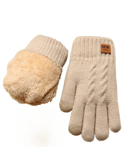 Gloving - Double-Layer Touchscreen Knitted Gloves