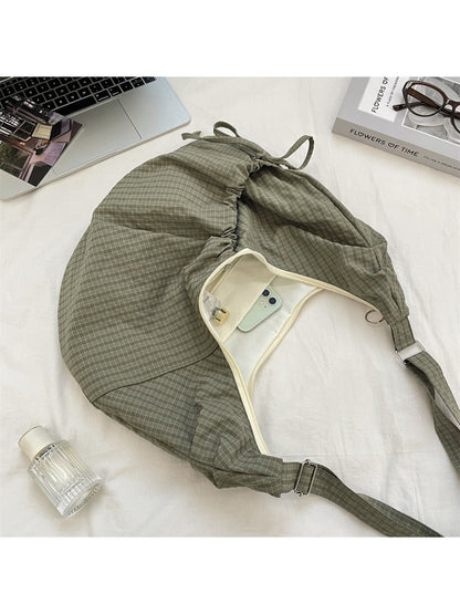 Cosbai - Croissant Shoulder Bag for Women