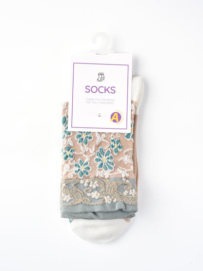 Rufia – Capsule Garden Bloom Crew Socks