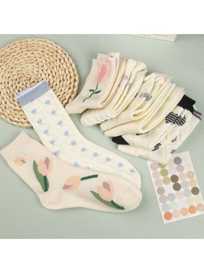 Rufia - Spring Garden Crew Socks product image 1