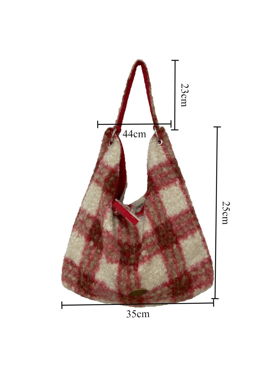 Cosbai - Double-Sided Single-Shoulder Tote Bag