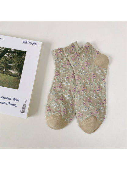 Rufia - Meadow Blossom Ankle Socks