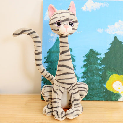 Kawai Long-Neck Animal Plush Toy alternate product view