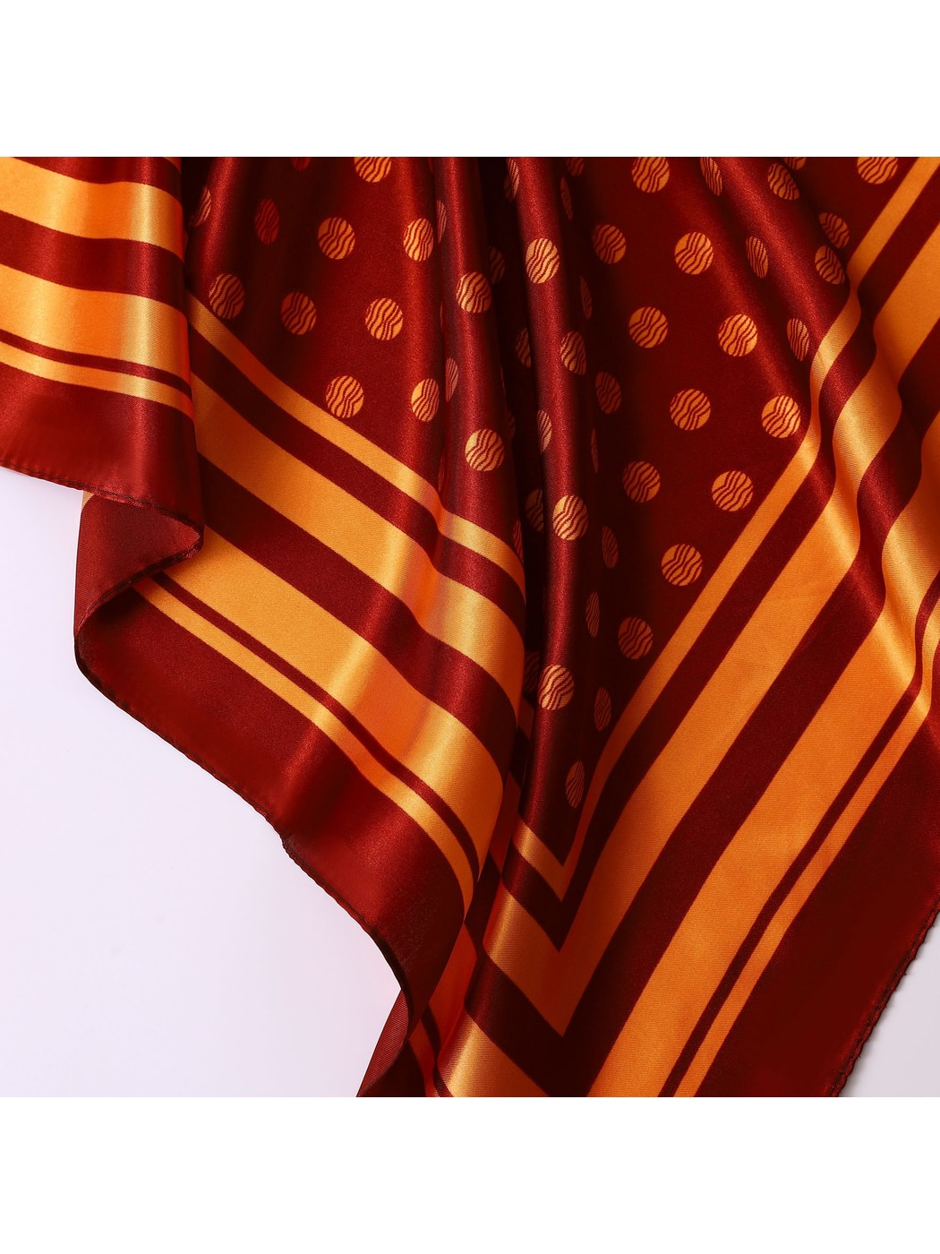 Scarvii - Elegant Polka Dot Neck Scarf
