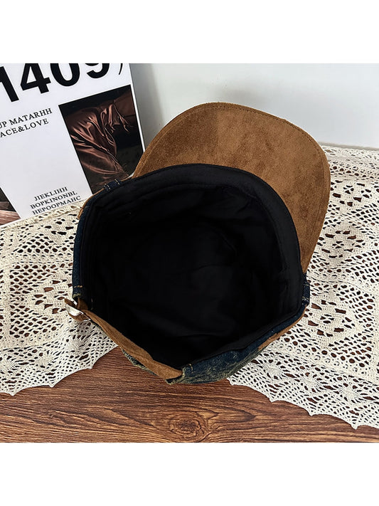 Haila - Vintage Distressed Flat Top Baseball Cap