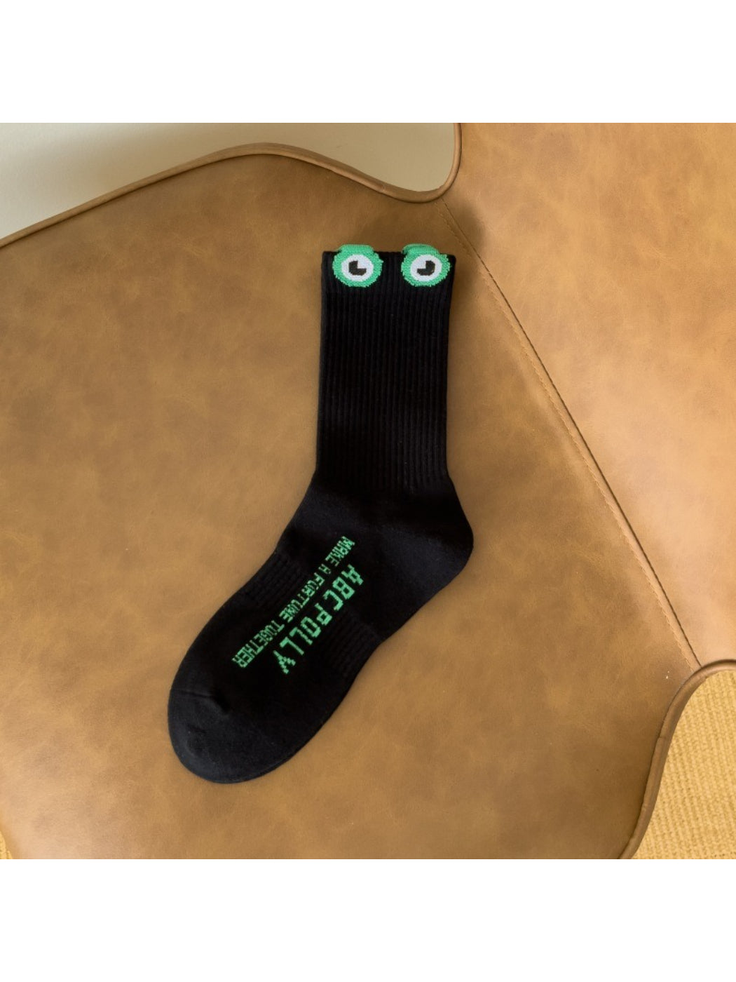 Rufia - Frog Eye Ribbed Crew Socks product image 3