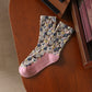 Rufia - 3D Floral Mid-Calf Socks