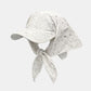 Side view of Haila star pattern retro bandana cap showing curved brim