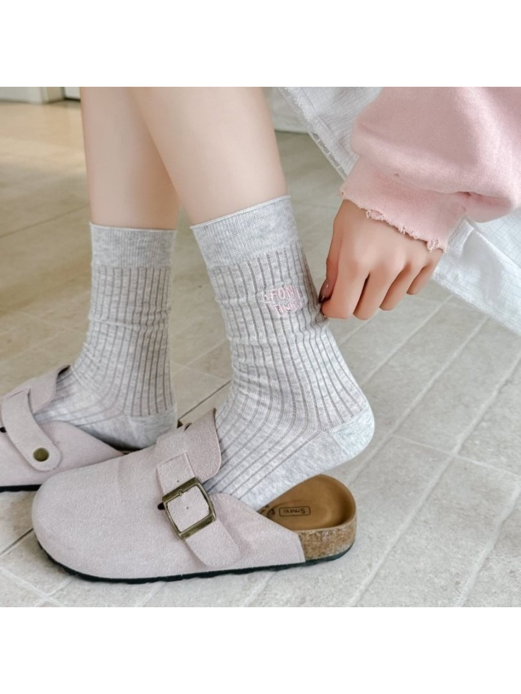 Rufia - Fun Time Ribbed Crew Socks product image 1