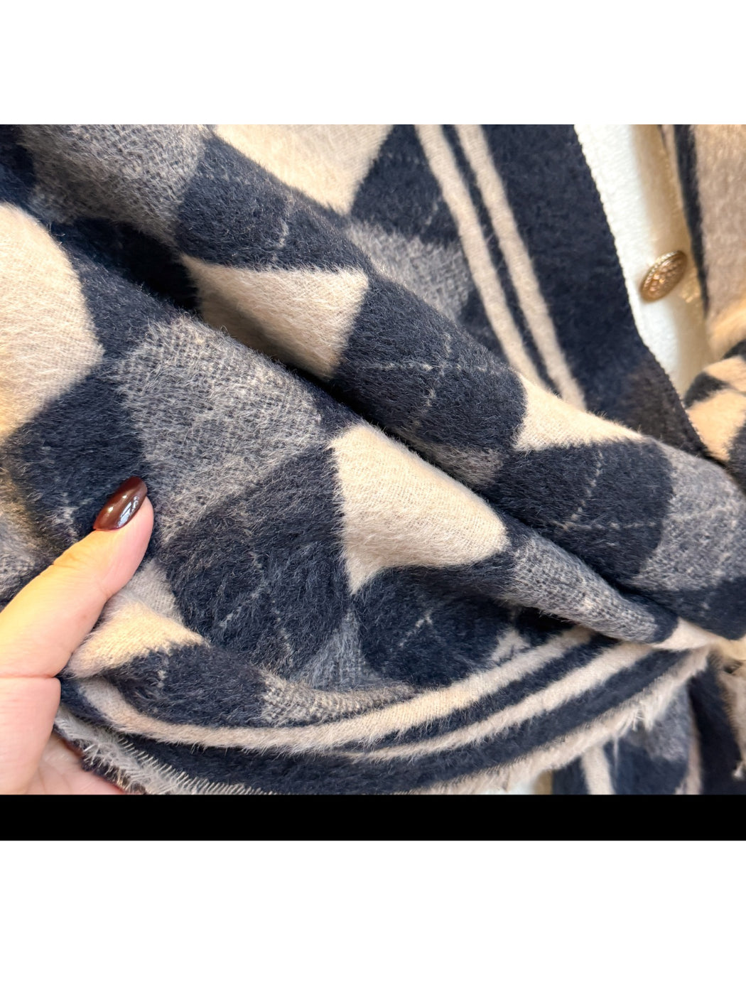 Scarvii - Classic Pattern Knit Wrap Scarf
