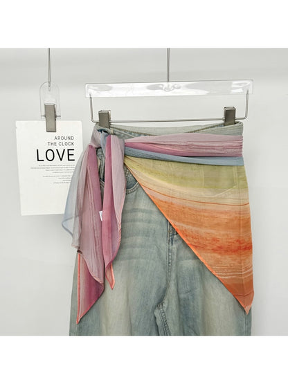 Scarvii - Simple Style Layering Triangle Scarf