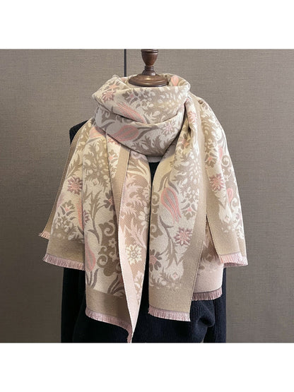 Scarvii - Winter Paisley Scarf for Women
