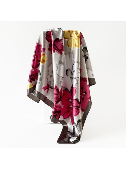 Scarvii - Vintage Painterly Floral Scarf