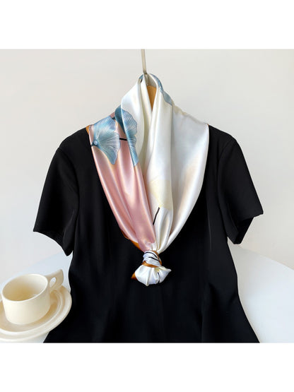 Scarvii - Ginkgo Leaf Art Print Square Scarf