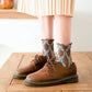 Rufia - Retro Argyle Pattern Women's Socks