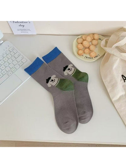 Rufia - Cute Animal Pattern Crew Socks product image 6