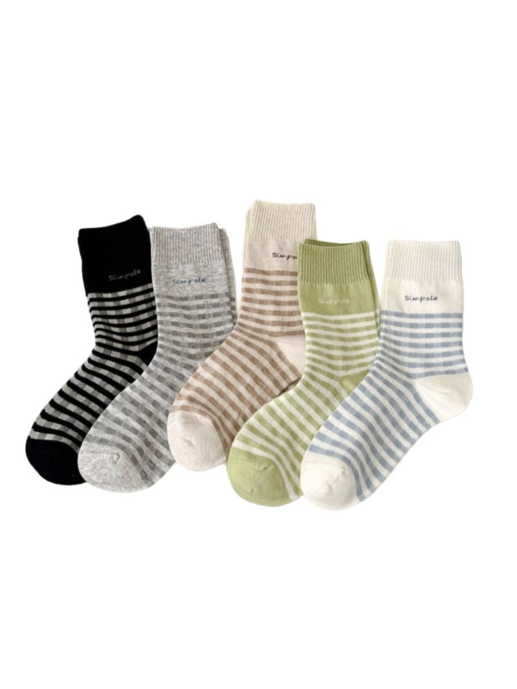 Rufia - Micro Dot Contrast Cuff Ankle Socks product image 1