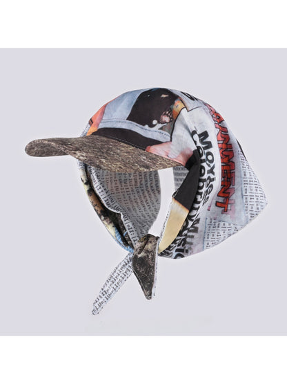 Haila Patchwork Scarf Baseball Cap product image