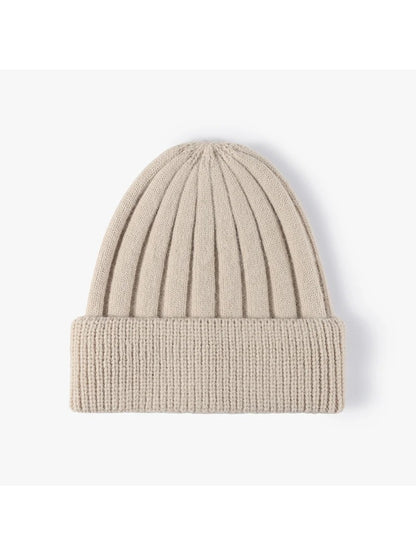 Haila - Wide Rib Cuffed Knit Beanie