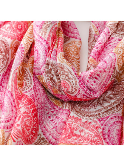Scarvii - Flowing Paisley Pattern Everyday Scarf