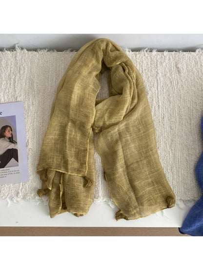 Scarvii Lightweight Solid Colour Scarf