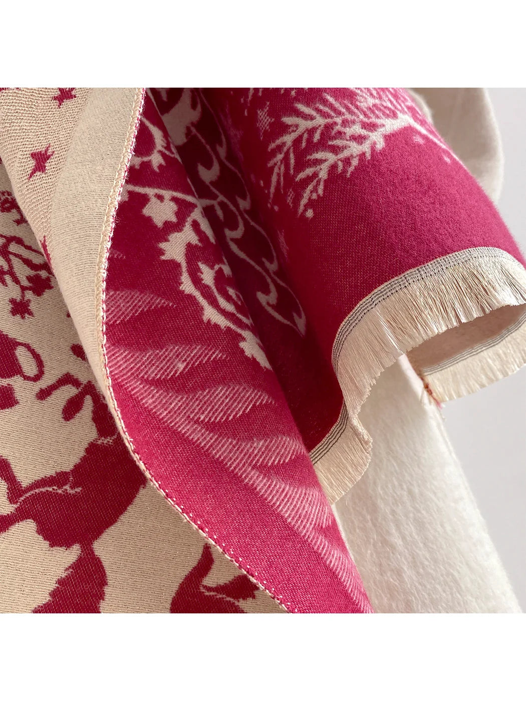 Scarvii - Woven Fringe Pattern Scarf
