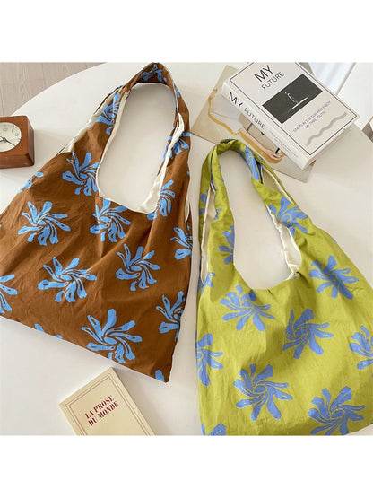 Cosbai - Soft Printed Everyday Shoulder Bag