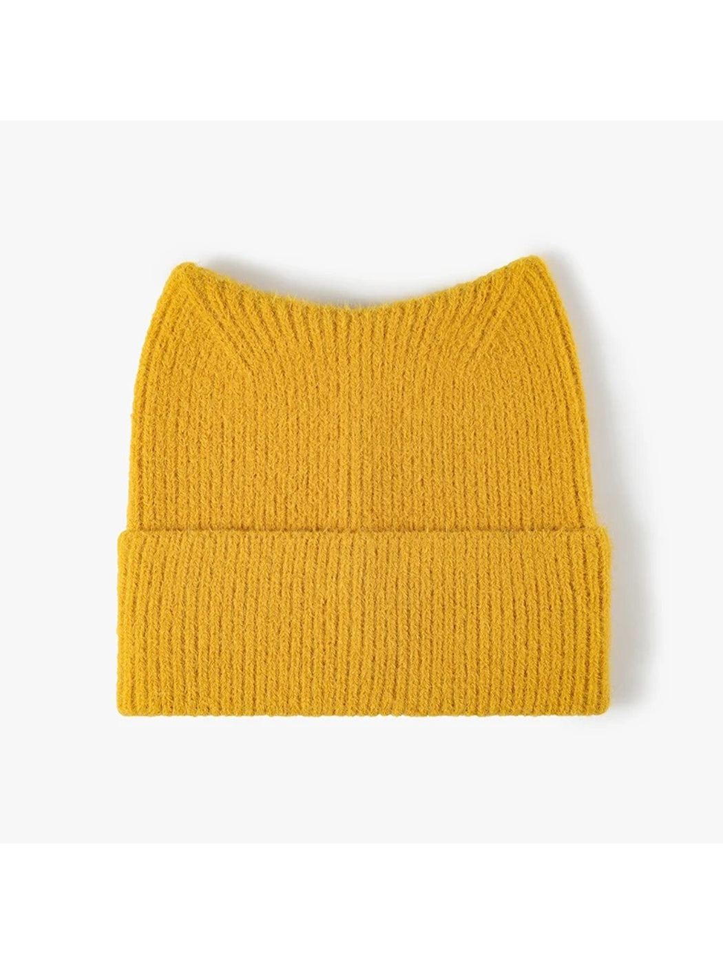 Haila - Peaked Crown Cuffed Knit Beanie