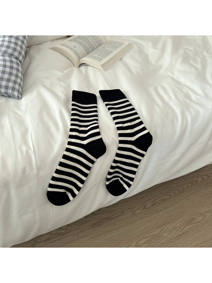 Rufia - Classic Bold Stripe Crew Socks