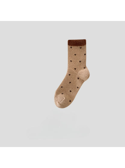 Rufia - Mini Heart Dot Crew Socks