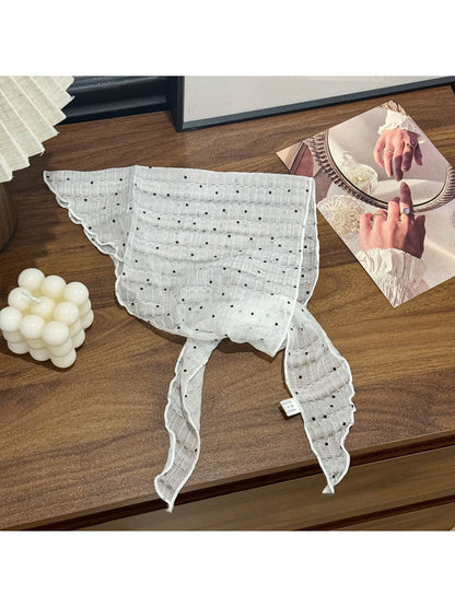 Scarvii - Simple Point Print Triangle Bandana