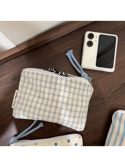 Cosbai - Vintage Pattern Zipper Coin Purse