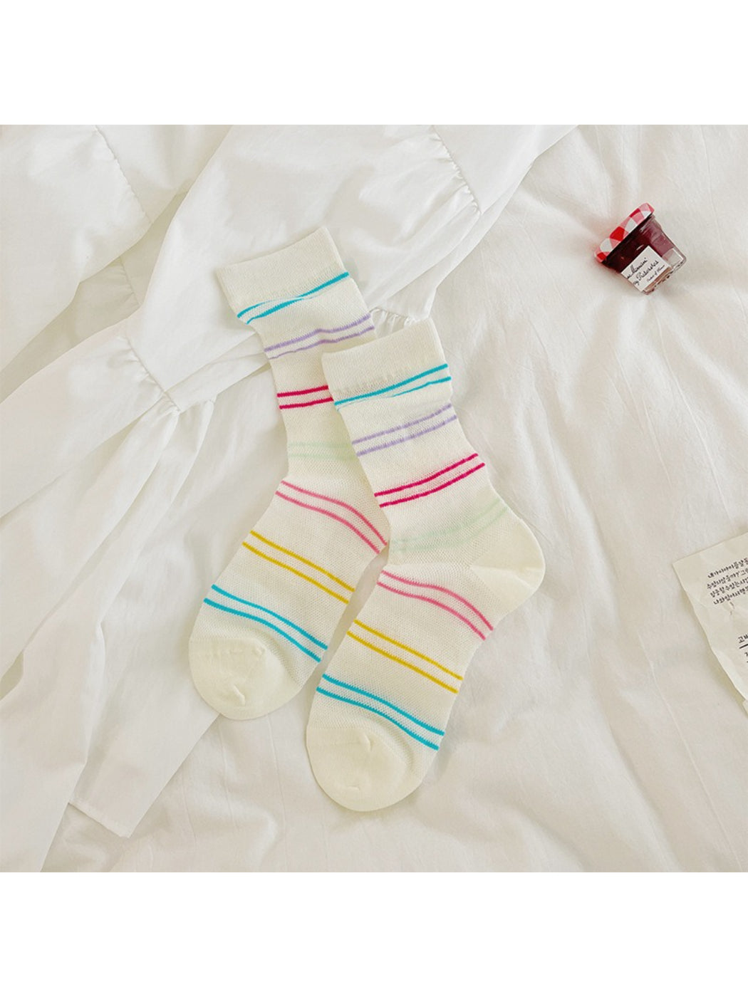 Rufia - Colorful Star Heart Ruffle Crew Socks product image 6